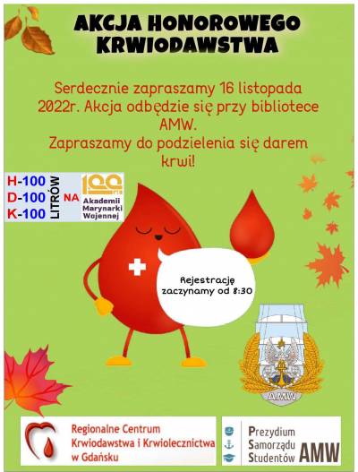 Akcja Krwiodawstwa 16.11.2022 r.