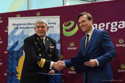 Energa podpisała porozumienie z Akademią Marynarki Wojennej