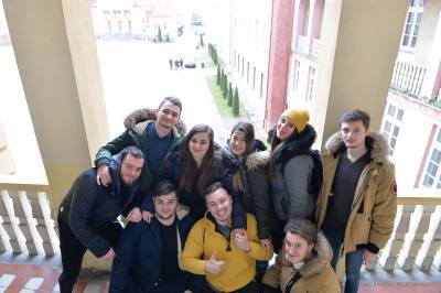 Pożegnanie studentów programu Erasmus+ z Mircea cel Bătrân Naval Academy w Rumunii - 27.01