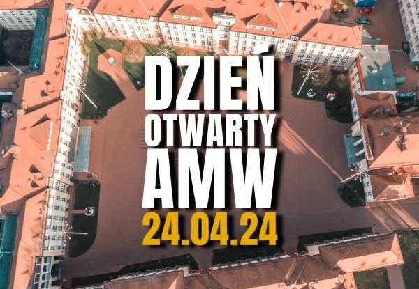 Zaproszenie - Dzień Otwarty w AMW - 24.04.2024 r.