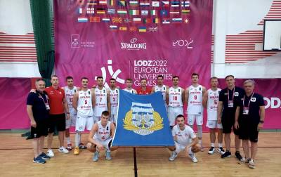 Reprezentacja AMW - 4 drużyną Europejskich Igrzysk Akademickich 2022