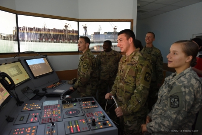 Delegacja kadetów amerykańskich uczelni wojskowych w ramach programu CU-LP - 4.06