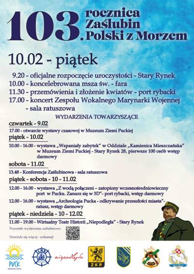 103. rocznica zaślubin Polski z morzem, 97. urodziny Gdyni